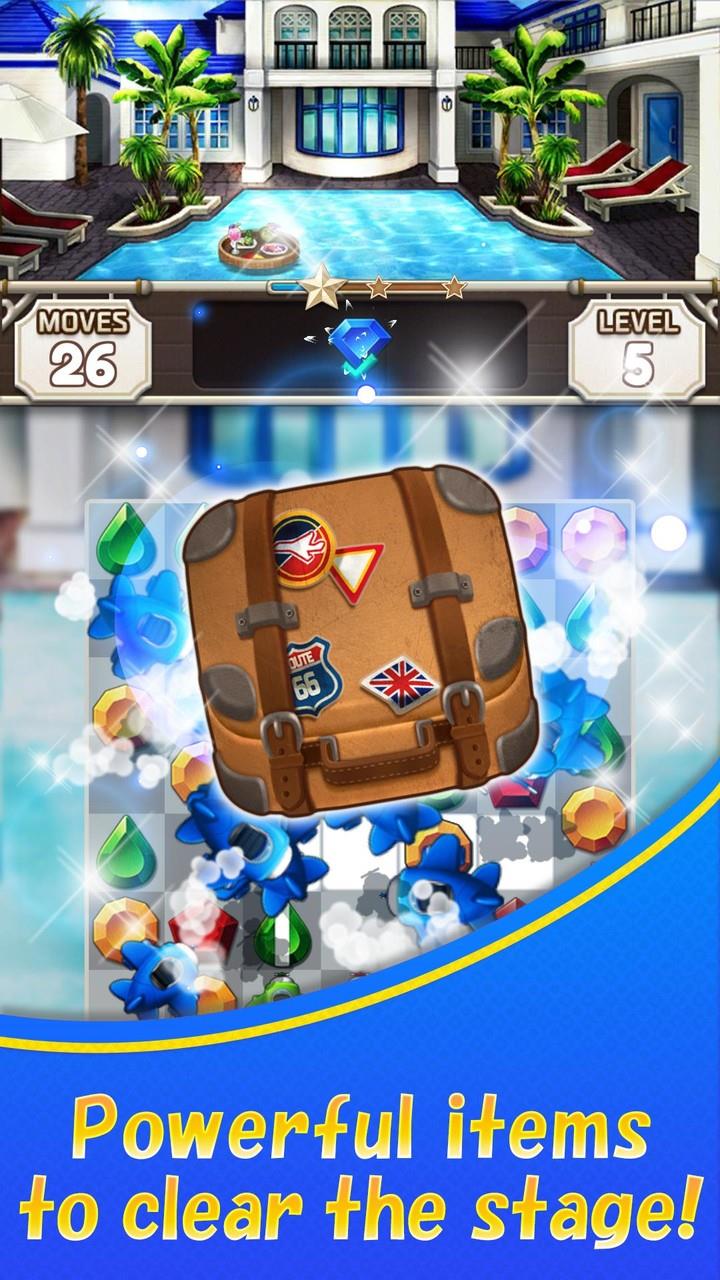 Jewel Resort: Match 3 Puzzle Screenshot 5 