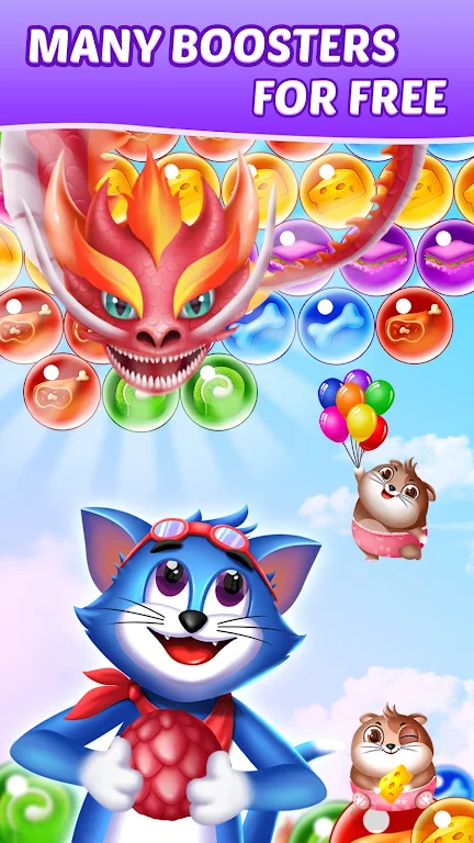 Tomcat Pop: Bubble Shooter Screenshot 3