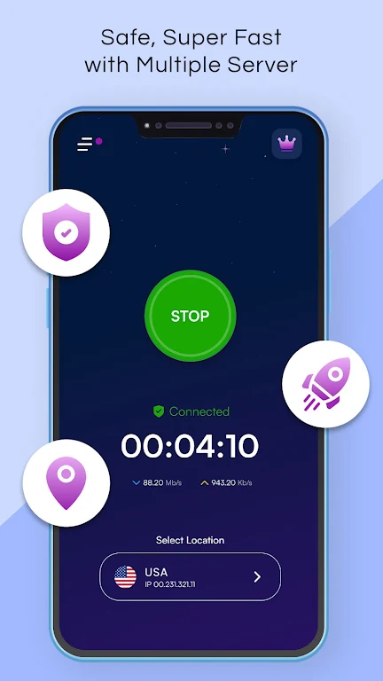 Pronto VPN : Fast & Secure VPN Screenshot 4