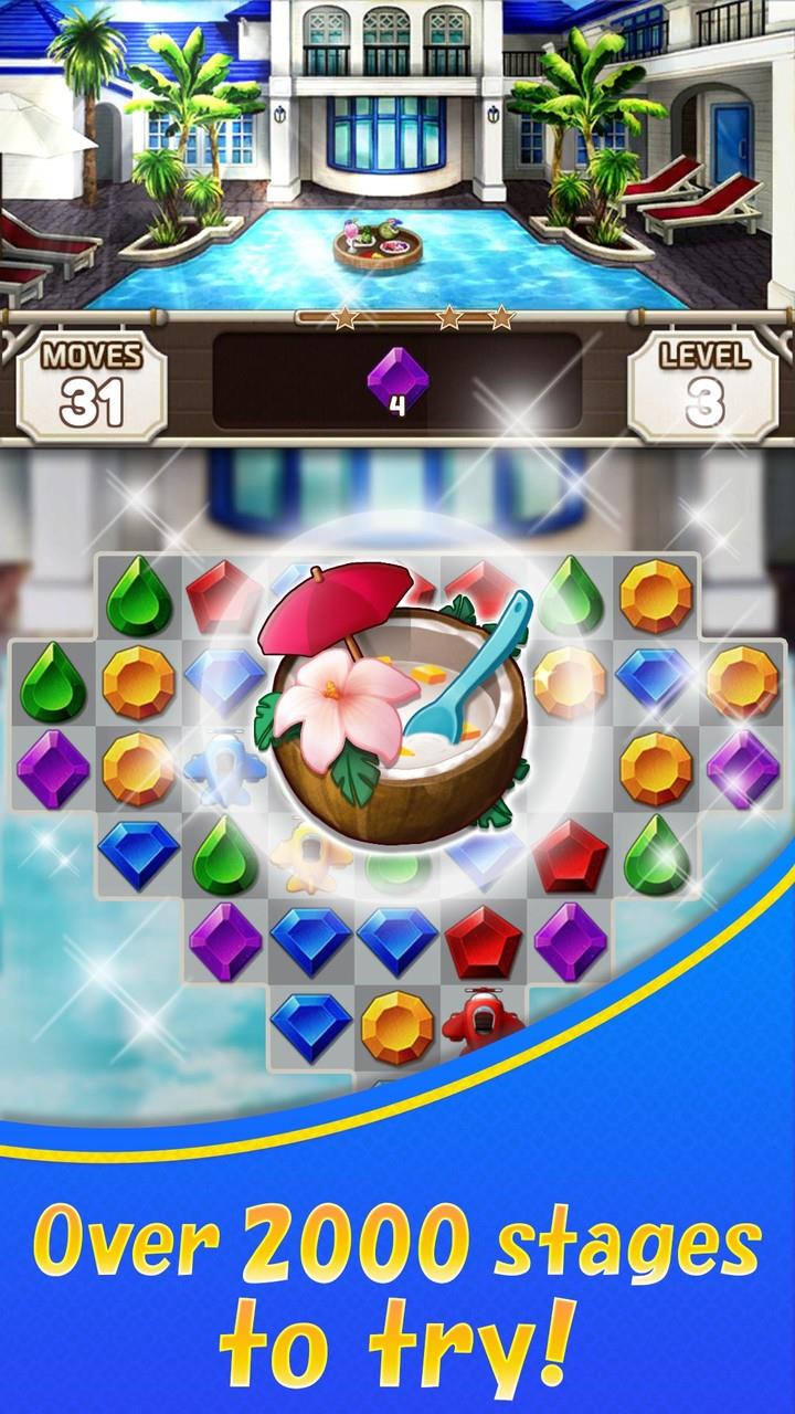 Jewel Resort: Match 3 Puzzle Screenshot 4 