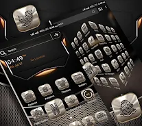 Metalic Launcher Theme Screenshot 2