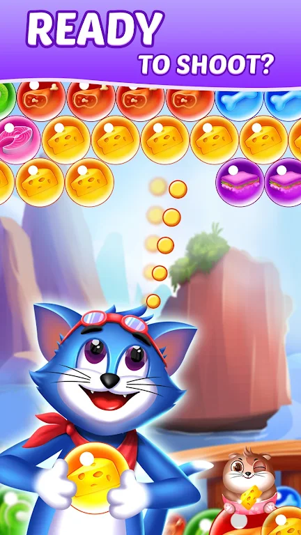 Tomcat Pop: Bubble Shooter Screenshot 2