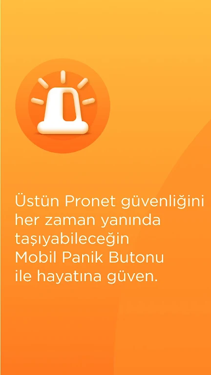 Pronet Mobil Panik Butonu Screenshot 1 