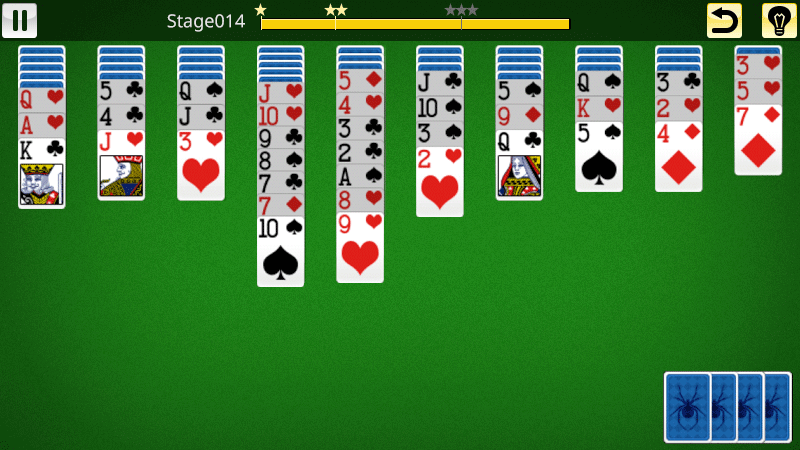 Spider Solitaire King Screenshot 2