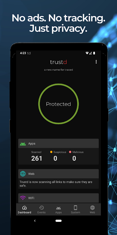 Trustd Mobile Security Screenshot 1 