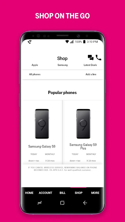 T-Mobile Screenshot 3