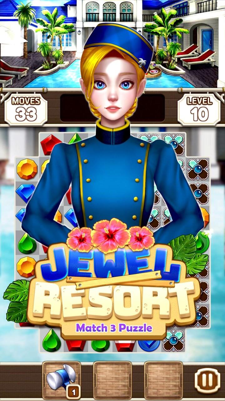 Jewel Resort: Match 3 Puzzle Screenshot 2 