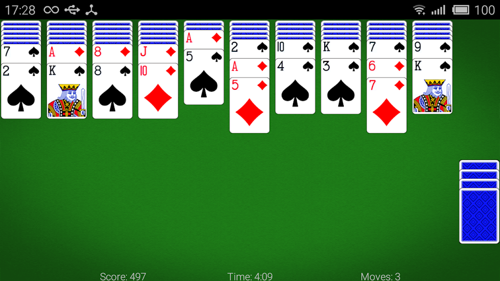 Classic - Spider Solitaire Screenshot 2 