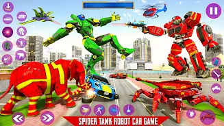 Spider Tank Robot Wars 3D Screenshot 3