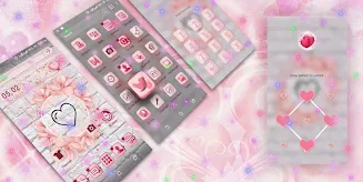 Heart Love Launcher Theme Screenshot 3