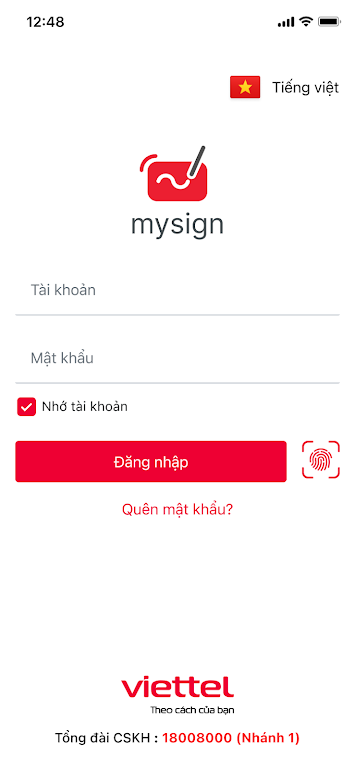 MySign Screenshot 1