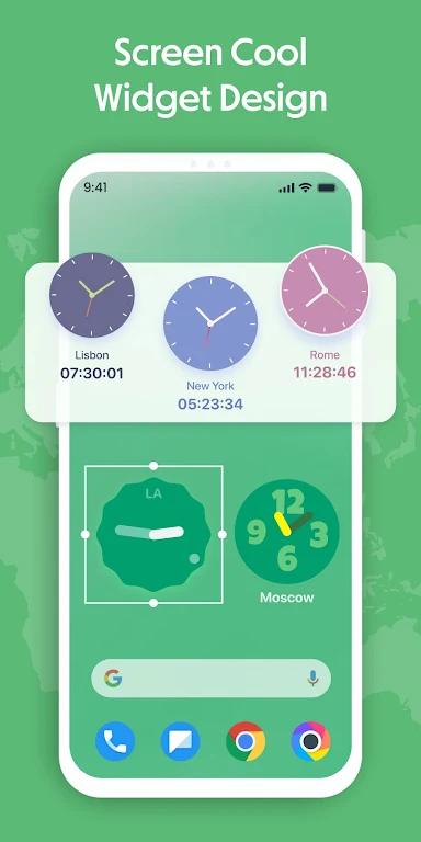 World Clock Widget Screenshot 2 