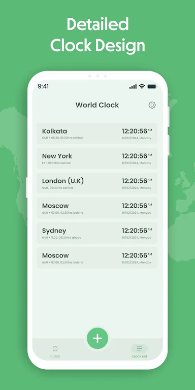 World Clock Widget Screenshot 3 