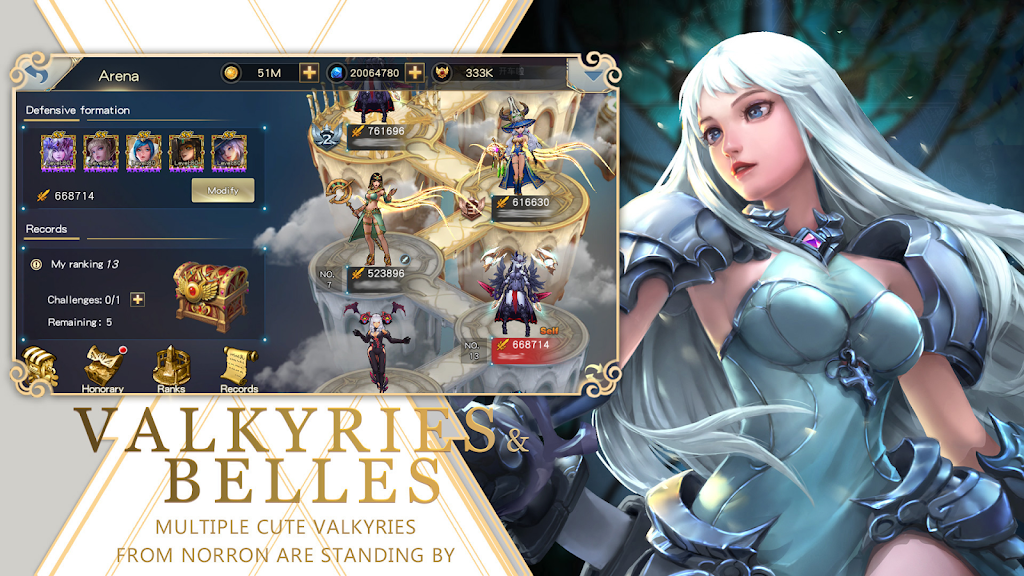 Legends of Valkyries Screenshot 3 