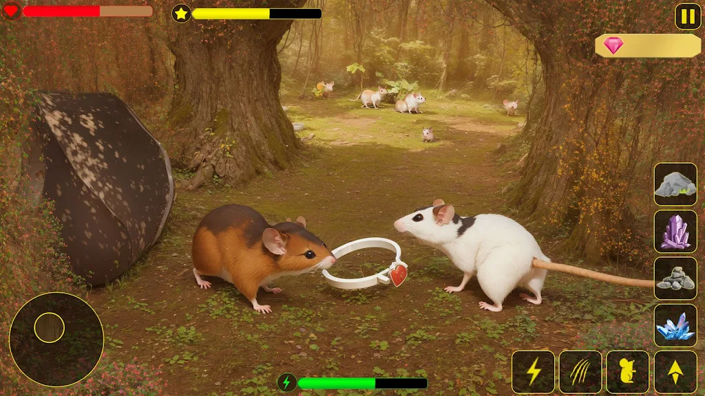 Wild Mouse Family Sim 3D Screenshot 4