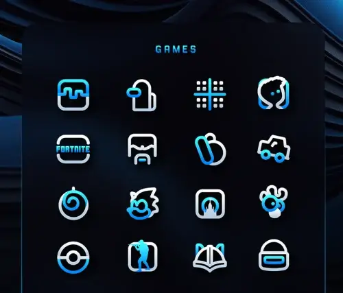 BlueLine IconPack Screenshot 4