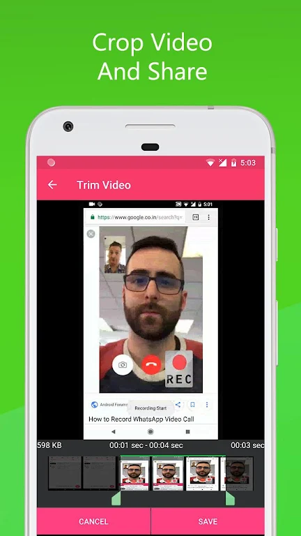 Video Call - Screen Recorder Screenshot 3 