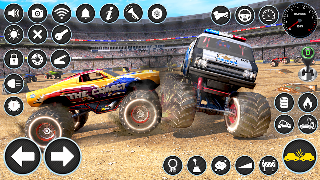 Monster Truck Derby Stunt Game Screenshot 2 