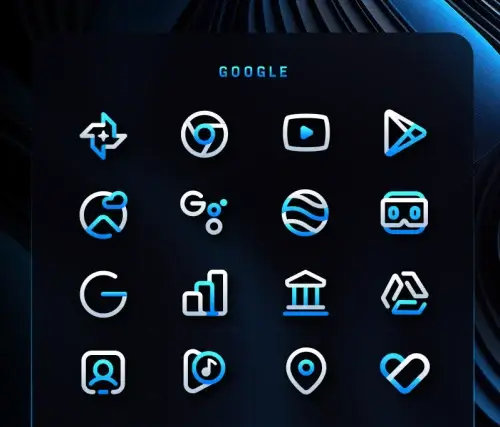 BlueLine IconPack Screenshot 5 