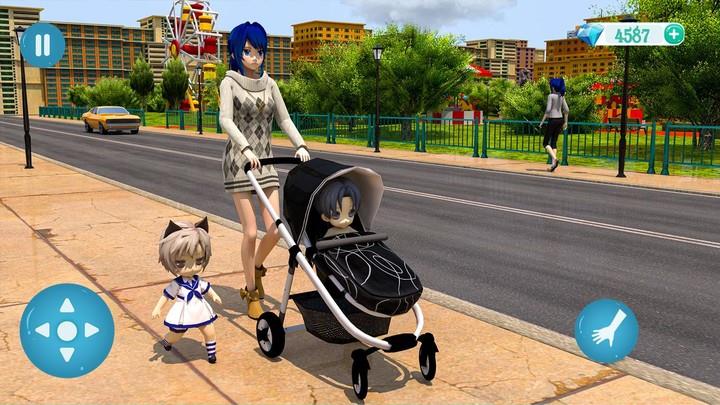 Anime Mother Twin Babies Life Screenshot 5 