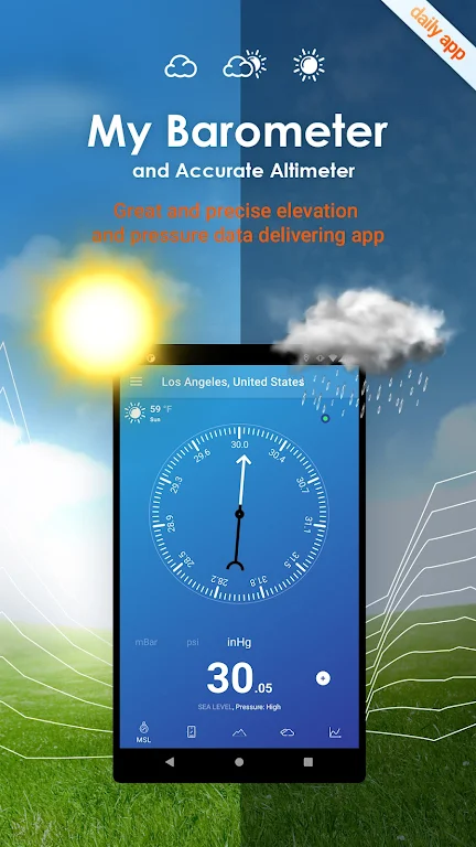 My Barometer and Altimeter Screenshot 1 