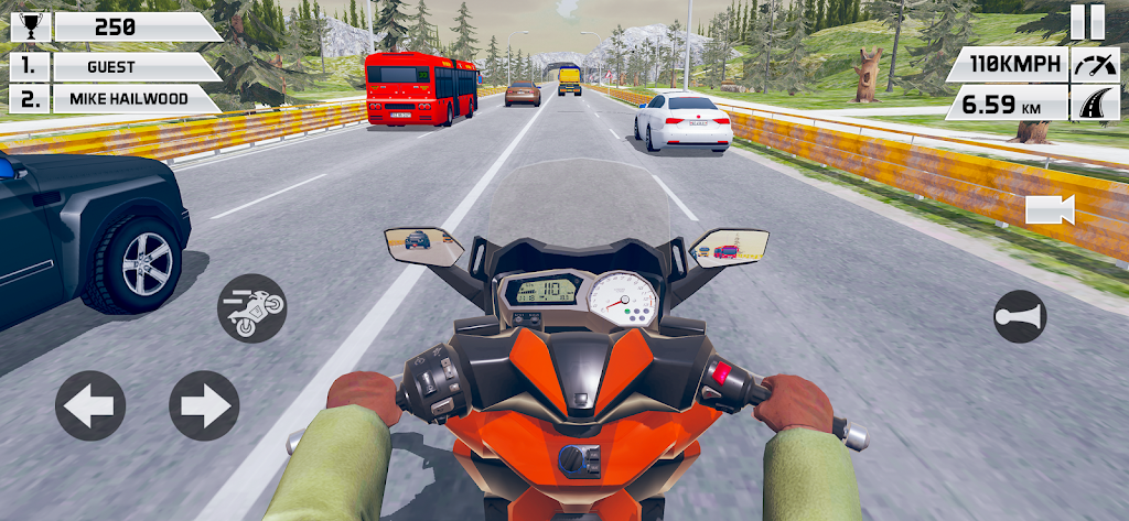 Moto Traffic Bike Racing Games Screenshot 1 