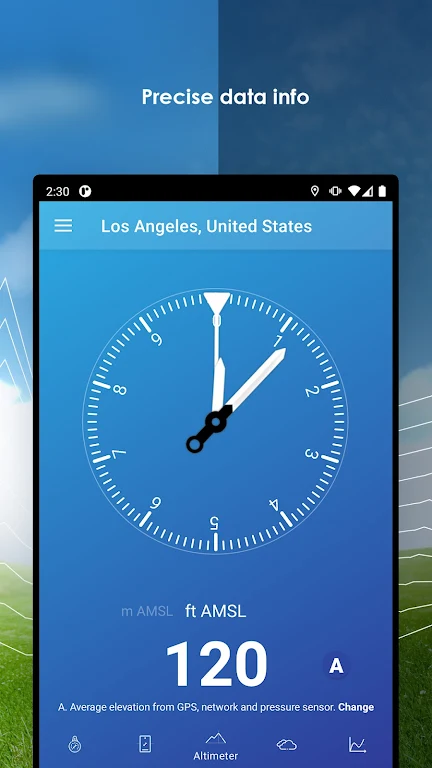 My Barometer and Altimeter Screenshot 3