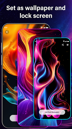 Magic Fluid Live Wallpaper Screenshot 2 