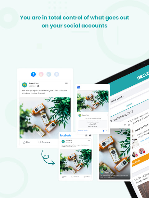 RecurPost - Social Media Scheduling with Recycling Screenshot 1
