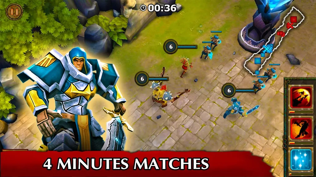 Legendary Heroes MOBA Offline Screenshot 3