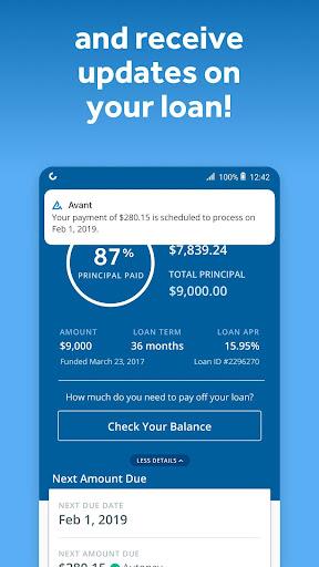 Avant - Online Personal Loans Screenshot 1 