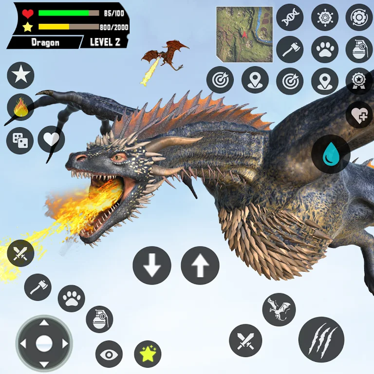 Flying Dragon Simulator Games Screenshot 1 