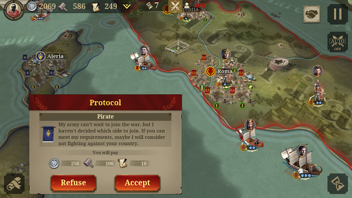 Great Conqueror Rome War Game Screenshot 5