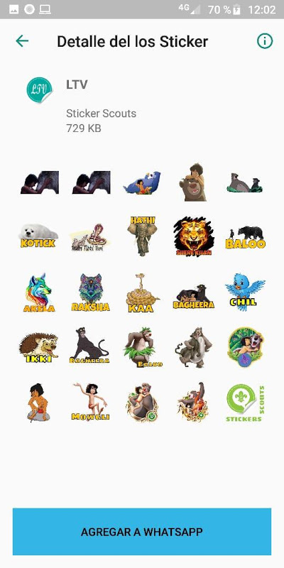 Stickers Scouts - WhatsApp - WAStickerApps Screenshot 3