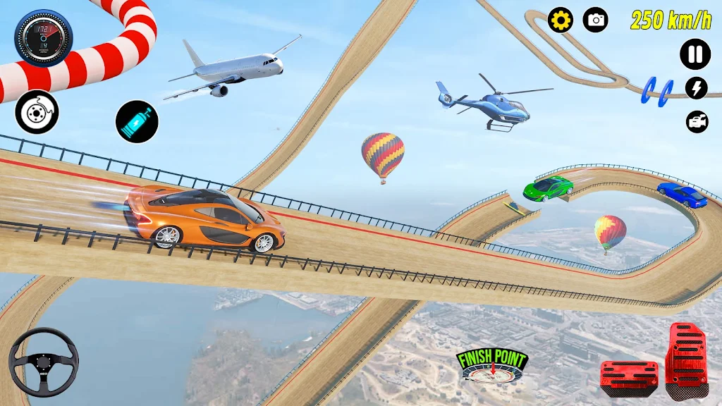 Ramp Car Games GT Car Stunts Screenshot 2 