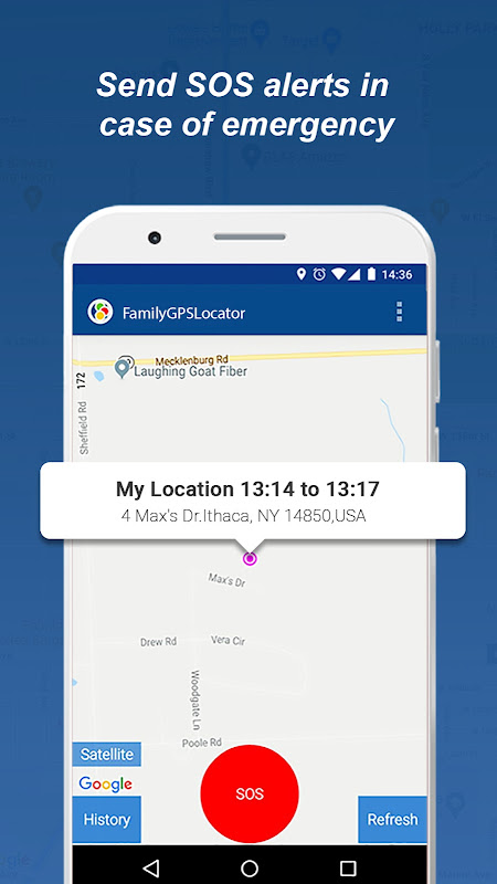 Track a phone - Family Locator & GPS Tracker Screenshot 2 