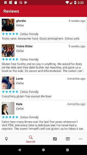 Find Me Gluten Free Screenshot 1