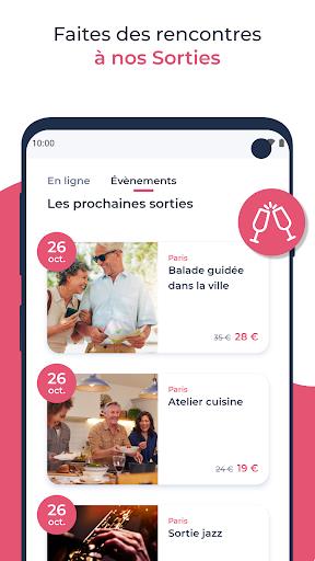 DisonsDemain - Site de rencontre pour les 50+ Screenshot 3