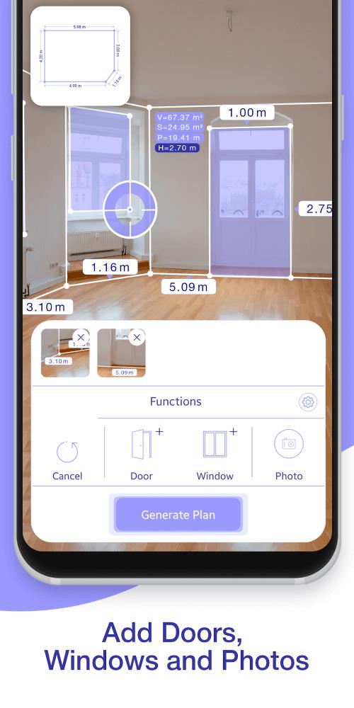 AR Plan 3D Tape Measure Screenshot 2