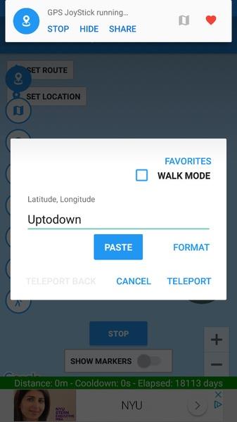 Fake GPS Location - GPS JoyStick Screenshot 3