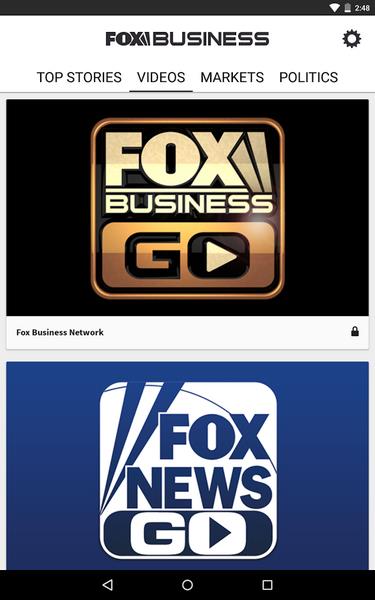 Fox Business Screenshot 1