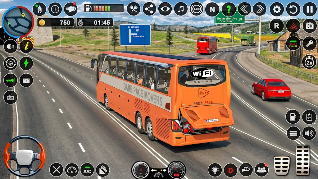 Bus Simulator Games - Bus Game Screenshot 4 