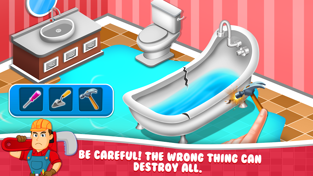 Mr. Fix it - Home Restore Game Screenshot 2