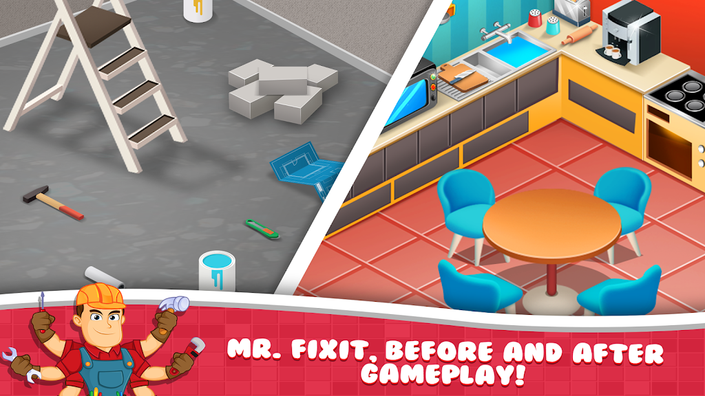 Mr. Fix it - Home Restore Game Screenshot 3