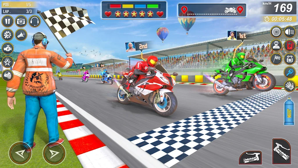 Moto Bike Racing: Rider Games Screenshot 3