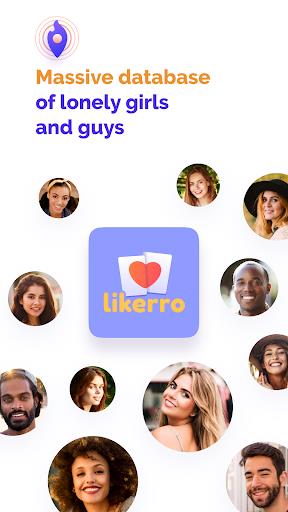 Dating and chat - Likerro Screenshot 1 