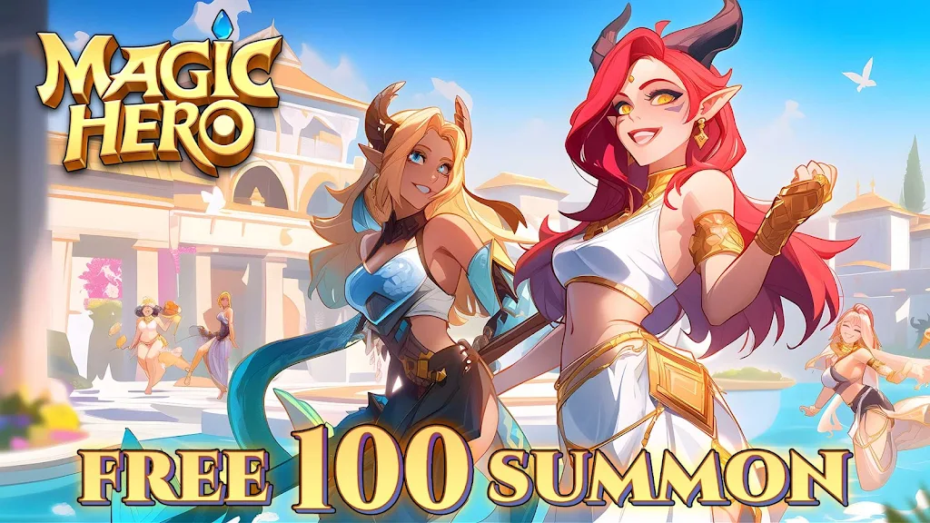 Magic Hero - 100 summon reward Screenshot 1