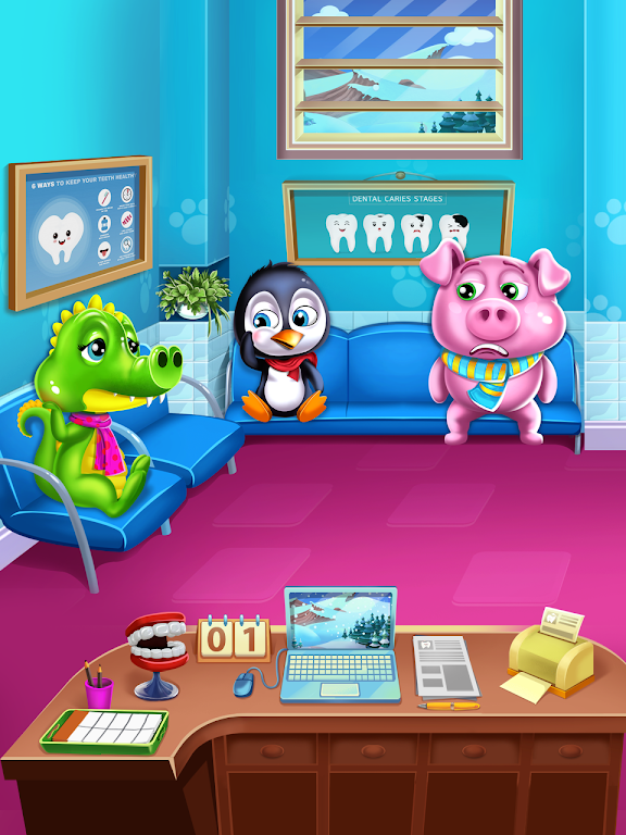 Pet Doctor: Dentist Games Screenshot 4