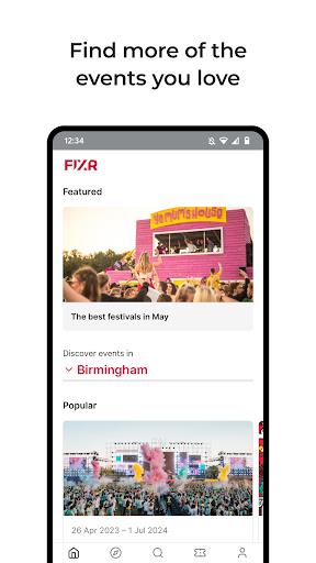 FIXR - Your student events Screenshot 4 