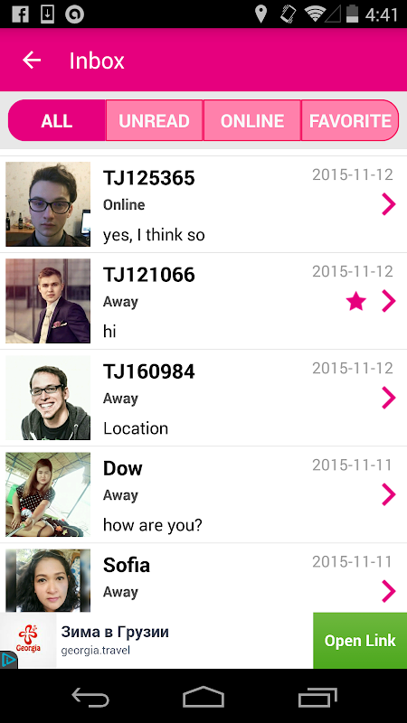 ThaiJoop Thai Dating Screenshot 1 